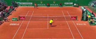 Copertina di Tennis, super passante in allungo di Nadal che strapazza Wawrinka e vola in semifinale a Montecarlo