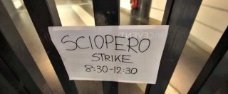 Copertina di Sciopero trasporti Roma, sindacati: “Un successo”. Atac: “Boom di assenze per malattia”