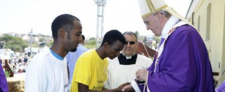 Migranti, il Papa a Lesbo: tutti gli appelli per i rifugiati, da Lampedusa alle famiglie