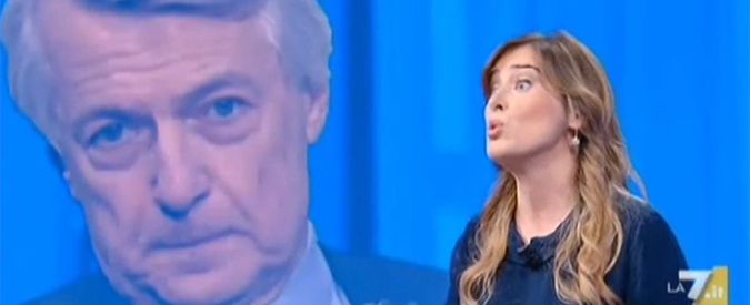 Copertina di Corruzione, Boschi vs De Bortoli: “Unici a dire che mafia non esiste sono Grillo e M5S”