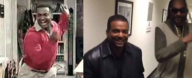 Willy, il principe di Bel Air: Alfonso Ribeiro insegna a Snoop Dogg come ballare la ‘Carlton dance’