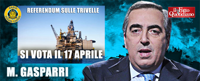 Copertina di Trivelle, Gasparri confuso dallo “schifo”: “Indeciso tra i rottami comunisti del Sì e Renzi”
