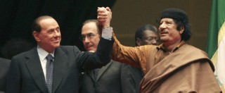 Copertina di Trattato Berlusconi-Gheddafi, anagrafe statale non completata in Libia: ministero dell’Interno citato per danni