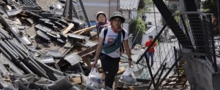 Copertina di Terremoto Giappone, tre nuove scosse vicino Kumamoto. Rientrato l’allarme tsunami