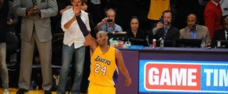Copertina di Nba, Kobe Bryant dà l’addio al basket: 60 punti nell’ultima partita. Tutti i numeri di una carriera leggendaria – Video