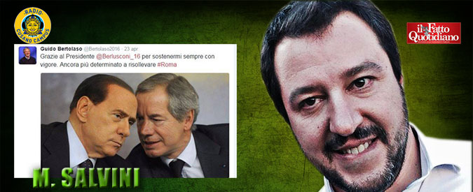 Copertina di Roma, Salvini: “Berlusconi lascia Bertolaso e sceglie Marchini? Ha obbedito a Renzi, Alfano e Casini”
