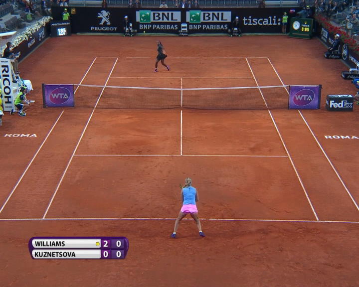 Copertina di Internazionali d’Italia 2016, Serena Williams travolge in due set Svetlana Kuznetsova – Fotogallery