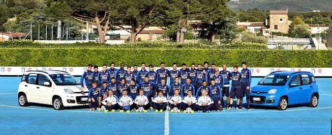 Copertina di Fiat Pandazzurri, la Nazionale si tifa anche su quattro ruote – FOTO e VIDEO