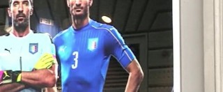 Copertina di Europei 2016, Firenze in delirio per Buffon e Chiellini