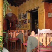 Antigua, il ristorante La Fonda de la Calle Real