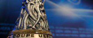 Copertina di Europa League, la leggenda di Gazzaniga: il disegnatore della Coppa Uefa – Video