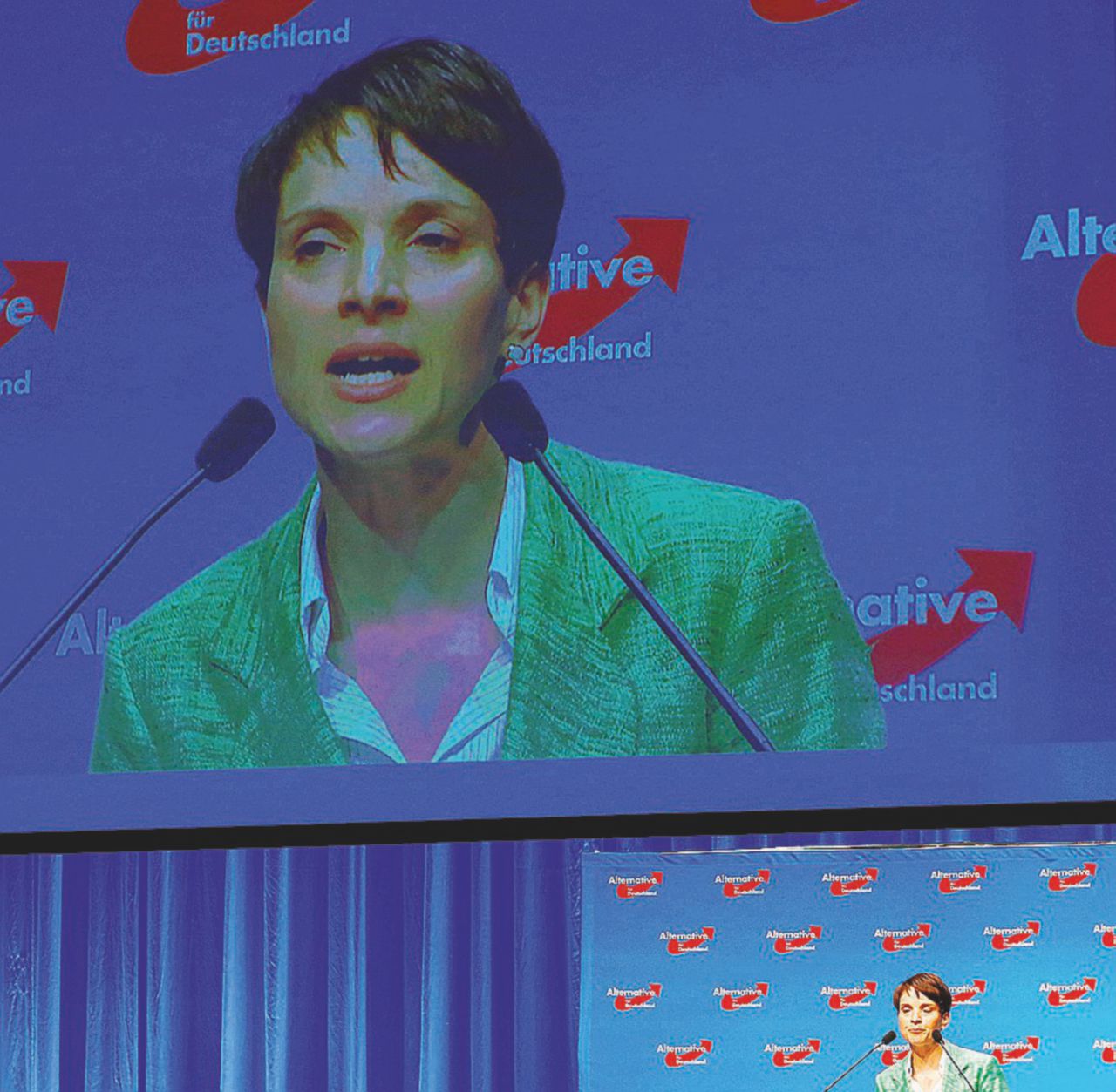 Saluti da Stoccarda - La leader del partito di estrema destra, Frauke Petry, al congresso. Petry, l’Afd e il ritorno del lato oscuro della forza
