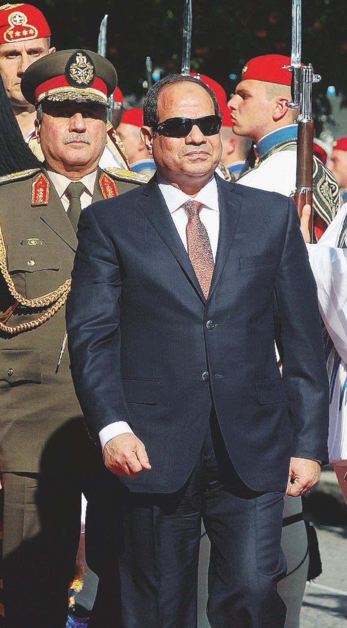 Ex generale - Al-Sisi presidente dal 2014 - LaPresse L’Egitto nel pallone: pubblico il piano segreto di censura