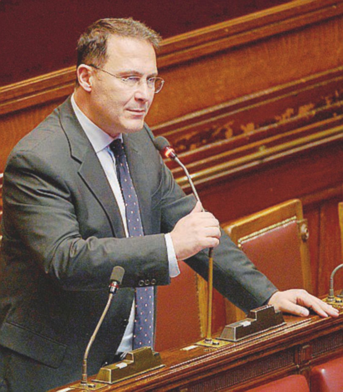 Edmondo Cirielli - Ansa “Il Pd è identico a Berlusconi: urla al complotto”