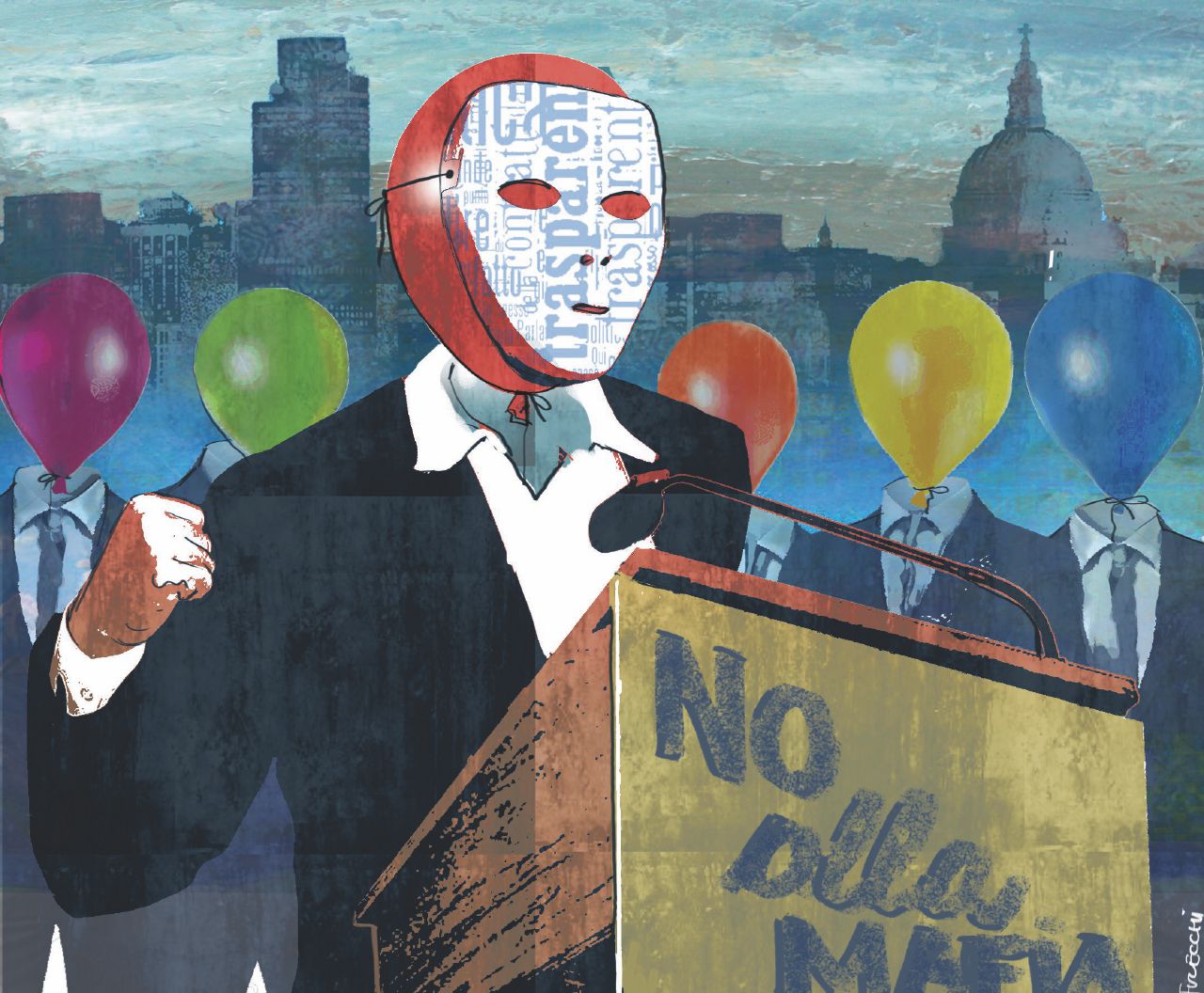 Copertina di Antimafia in macerie. Le icone cadute in Sicilia e Calabria