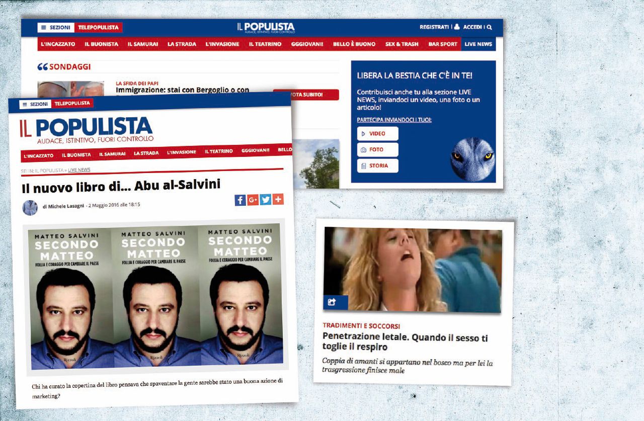 Il magico mondo di Salvini: viaggio in tuta anti-cazzate Il magico mondo di Salvini: viaggio in tuta anti-cazzate