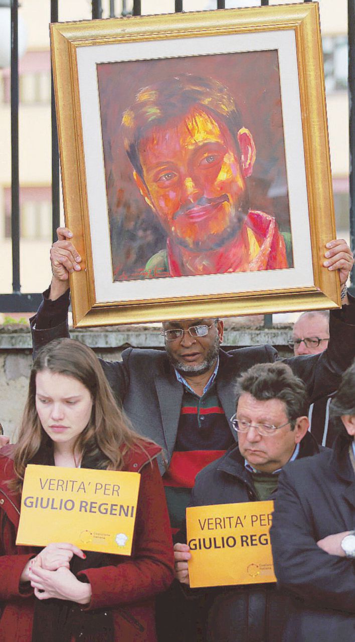 - Manifestazione per Regeni a Roma - LaPresse “Verità per Regeni”: la sfida dell’avvocato in aula al Cairo
