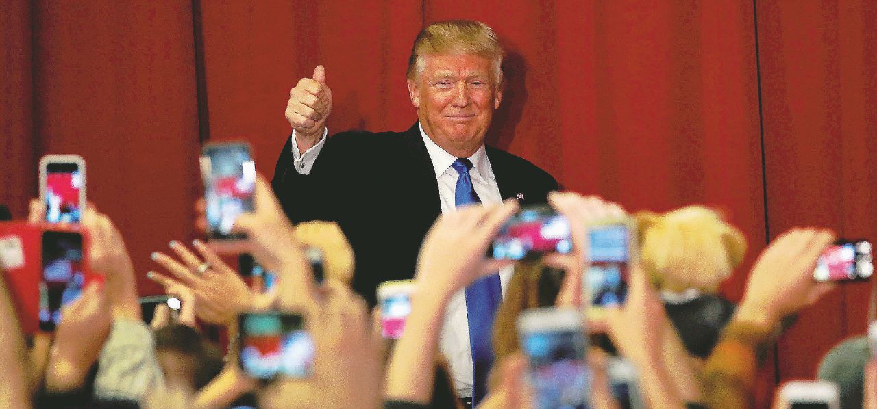 Copertina di Trump e B., è colpa nostra il successo dei miliardari