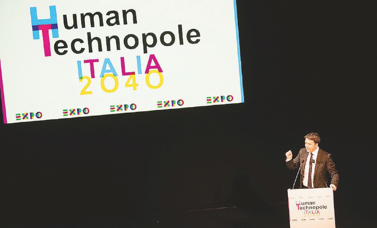 Matteo Renzi presenta il progetto HT che si regge sul prof. Pelicci - LaPresse Elisir di lunga vita per Expo, 200 scienziati contro “Il Fatto”