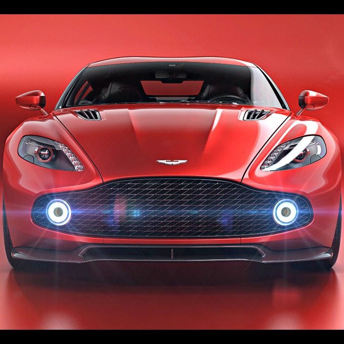 Copertina di Aston Martin Vanquish Concept, la firma è quella di Zagato – FOTO