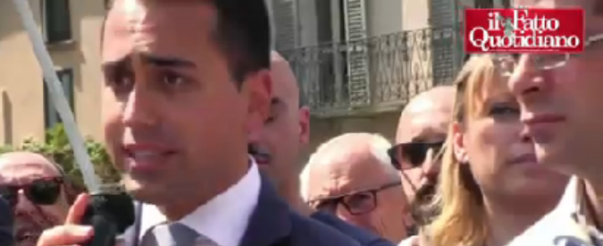 Copertina di Lodi, Di Maio in piazza attacca il Pd: “Guerini faccia dimettere Uggetti”