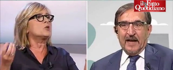 Copertina di La Russa (FdI) contro Meli (Corriere): “Svenduta alla politica”. “Fascista da olio di ricino e manganello”