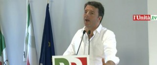 Copertina di Riforme, Renzi: “Contro di noi guerriglie e minacce, ma noi non inseguiamo”