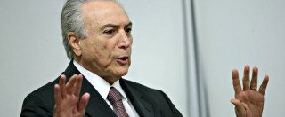 Copertina di Brasile, anche il presidente ad interim Michel Temer rischia l’impeachment: la Corte Suprema ha accolto il ricorso