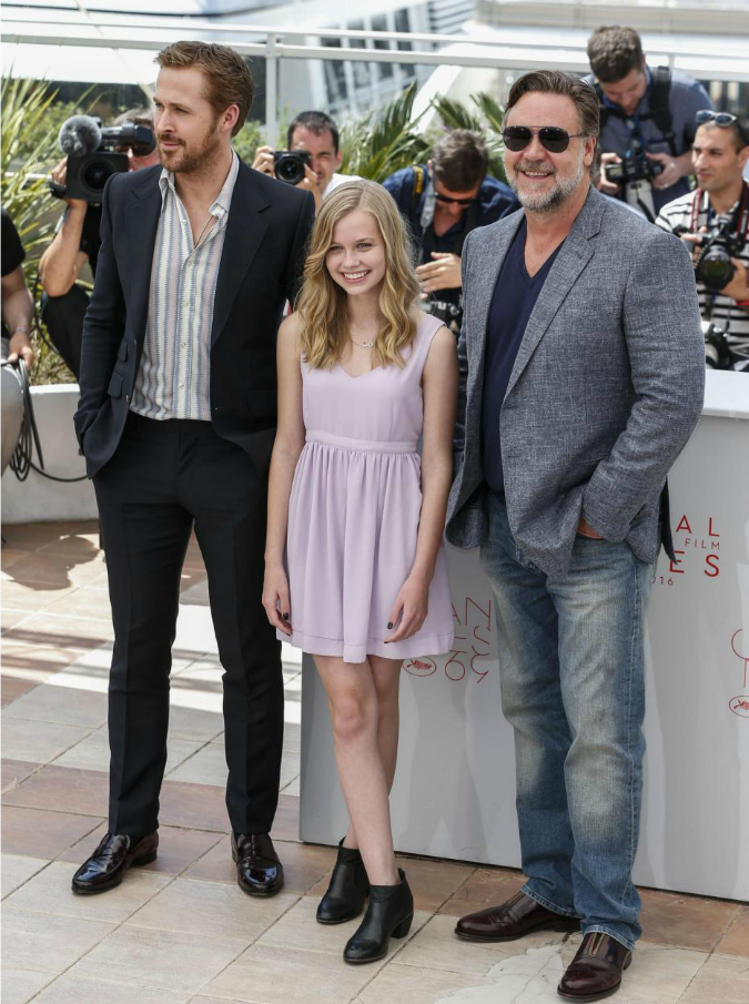 Festival di Cannes 2016, Russel Crowe e Ryan Gosling: “Noi come Bud Spencer e Terence Hill? Lusingati”