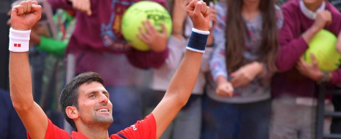 Copertina di Internazionali d’Italia 2016, una finale anticipata al Foro Italico. Novak Djokovic batte Rafa Nadal 7-5 7-6 – Fotogallery