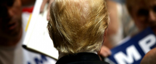 Copertina di Donald Trump, il modello di uomo potente in perenne erezione