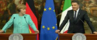 Copertina di Renzi alla Merkel: “Ancelotti al Bayern dimostra che Italia e Germania vincono o perdono insieme”