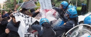Copertina di Bologna, Salvini in visita all’università. Manifestazioni e proteste: scontri e cariche delle forze dell’ordine