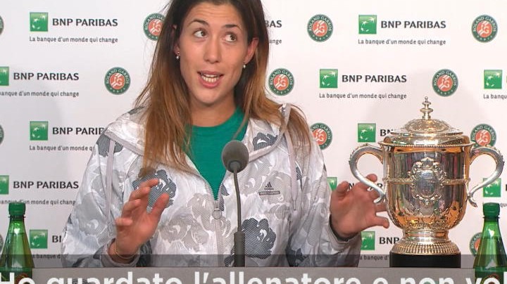 Roland Garros 2016, Muguruza: “Giorno speciale, il tweet di Nadal…”