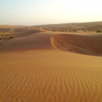 Le dune del deserto al centro del Paese