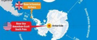 Copertina di Salvataggio in Antartide, atterrato aereo in base Usa Amundsen-Scott
