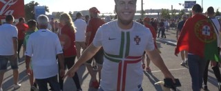 Copertina di Europei 2016, Cristiano Ronaldo: tifoso portoghese esulta come CR7