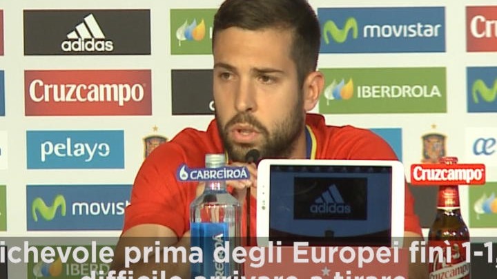 Italia-Spagna, Jordi Alba: “Sarà durissima, ma…”