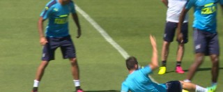 Copertina di Italia-Spagna: Florenzi, che grinta in allenamento