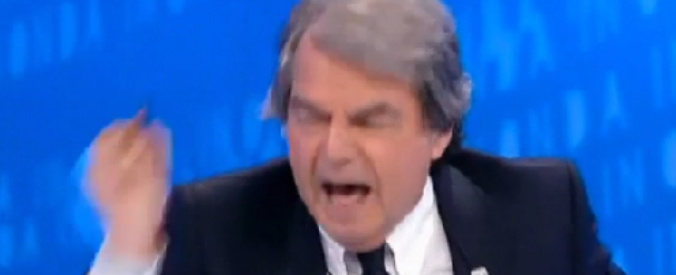 Copertina di Juncker, Brunetta sbotta contro Parenzo: ‘Mi lasci parlare, tanto non ha nulla da dire lei’