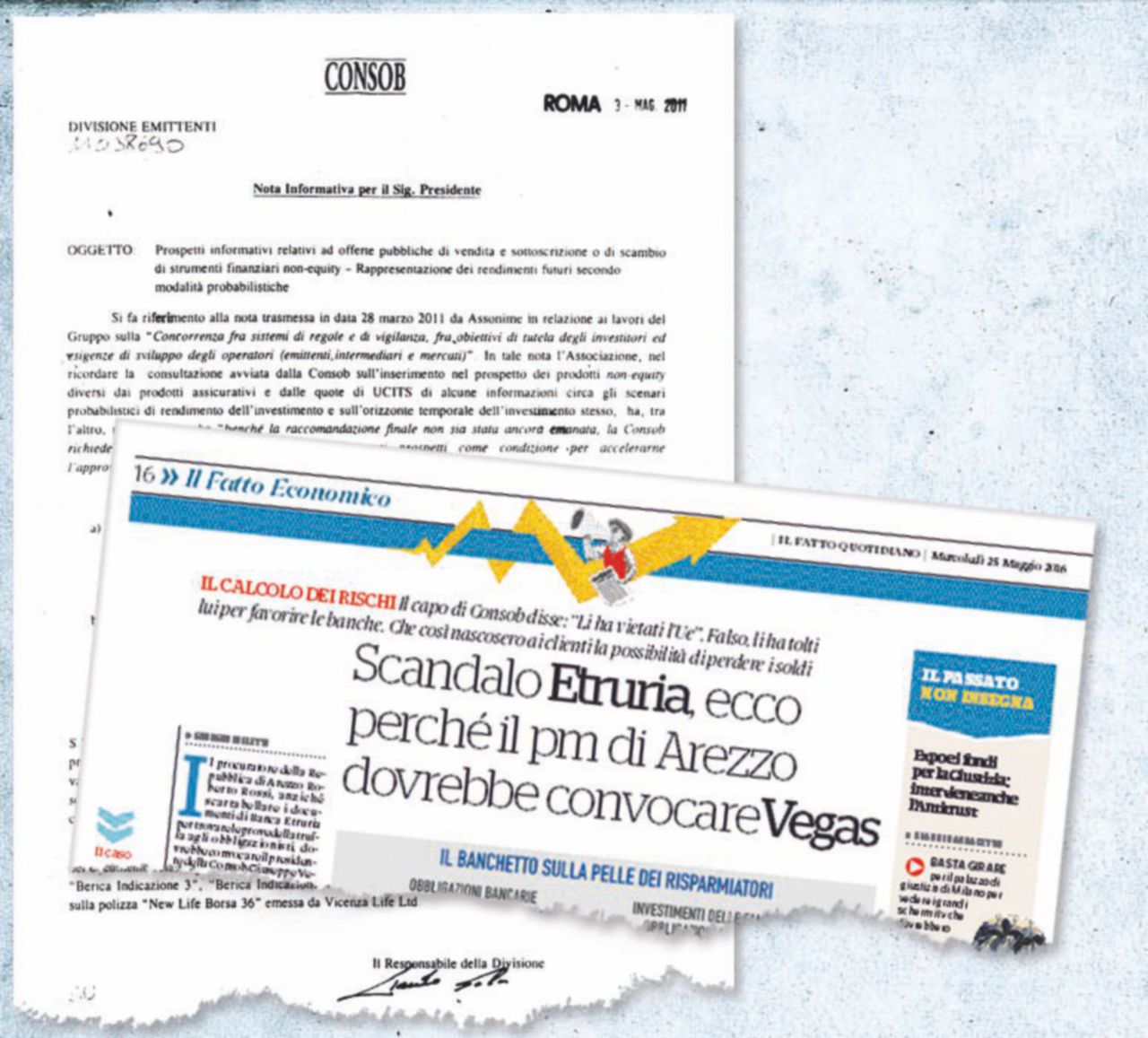 Vegas diede l’ordine a voce: “Violate le regole Consob”