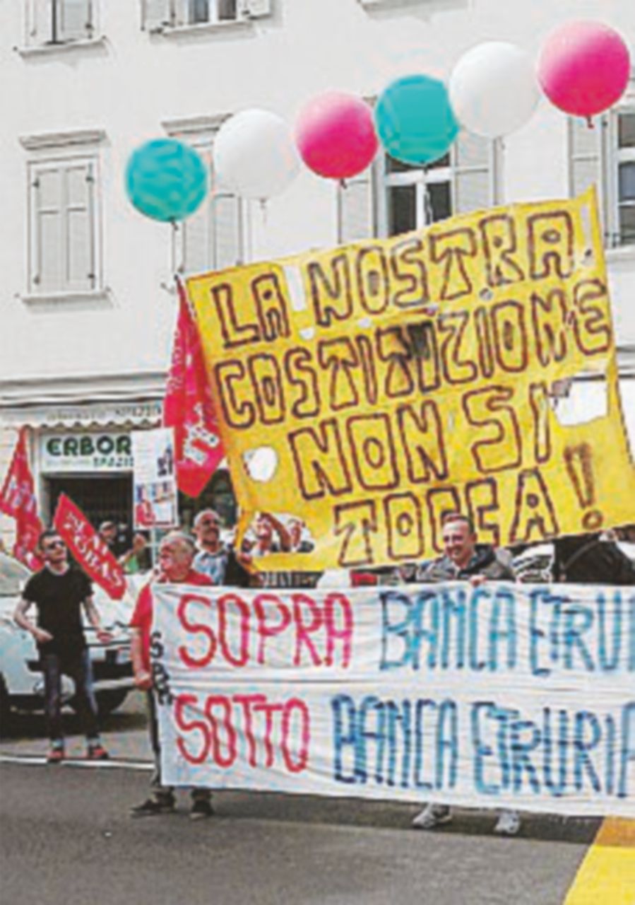 Anpi, Arci e Comitato ballano per il No nelle piazze d’Italia