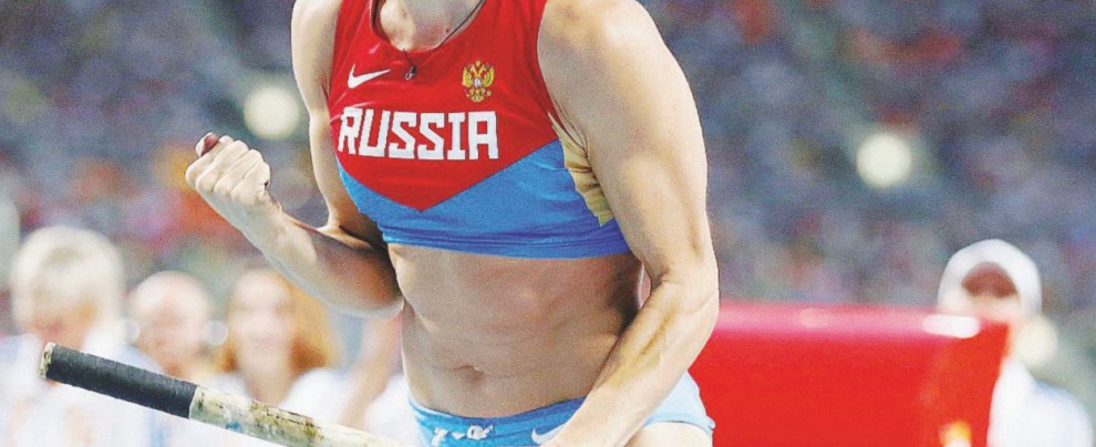 Olimpionica - Yelena Isinbayeva ha annunciato un ricorso alla Corte europea dei diritti dell’uomo - Ansa Cartellino rosso alla Russia. Fuori l’atletica da Rio 2016