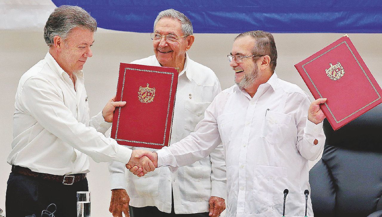 Farc-Colombia: Fiesta della pace con Castro e l’Onu