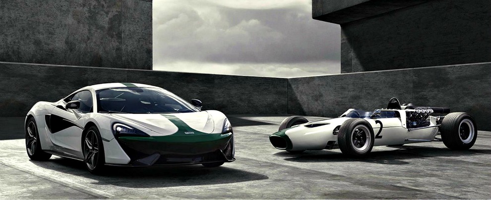 Copertina di McLaren 570S M2B, la casa inglese festeggia cinquant’anni di F1 con una concept – FOTO