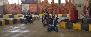 Copertina di Disabilità, arriva il Wheelchair GP: l’unica gara al mondo di persone in carrozzina elettrica. “Esperienza fantastica” – Foto