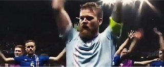 Copertina di Europei 2016, l”haka’ islandese è da brividi. Il tributo dei tifosi dopo l’impresa sull’Inghilterra (VIDEO)