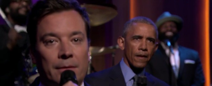 Usa, Barak Obama al Tonight Show: “Ttip?”. E il presidente canta ‘Work’ di Rihanna