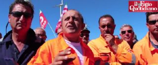 Copertina di Tempa Rossa, operai italiani: “Total ci sostituisce con manodopera straniera a 5 euro l’ora”