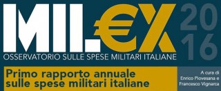 Copertina di Spese militari, “l’Italia investe 2,5 milioni all’ora”. Al via campagna per creare un osservatorio indipendente